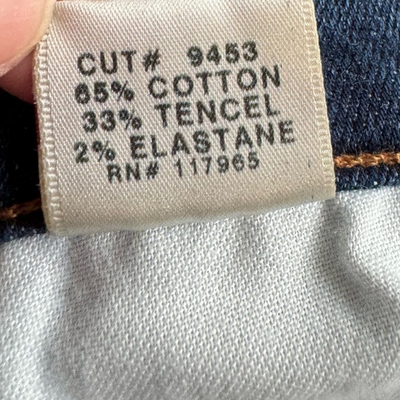 EUC J BRAND Denim Super Skinny Jeans Blue Bell Size 30 - Picture 9 of 12